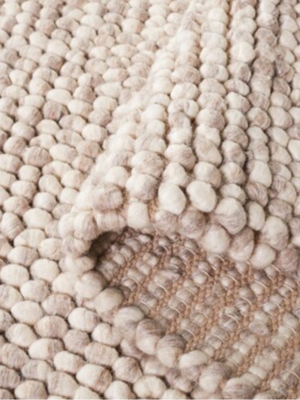 Safavieh Textured Beige Bath Mat